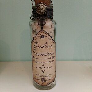Decorative Spell/Magic Bottle, apothecary bottle